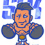 寒川慶一∴格闘家キャラクターイラスト∴GAMI