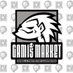 GAMIs'MARKET２(白×黒)∴POPキャラクターイラスト∴GAMI